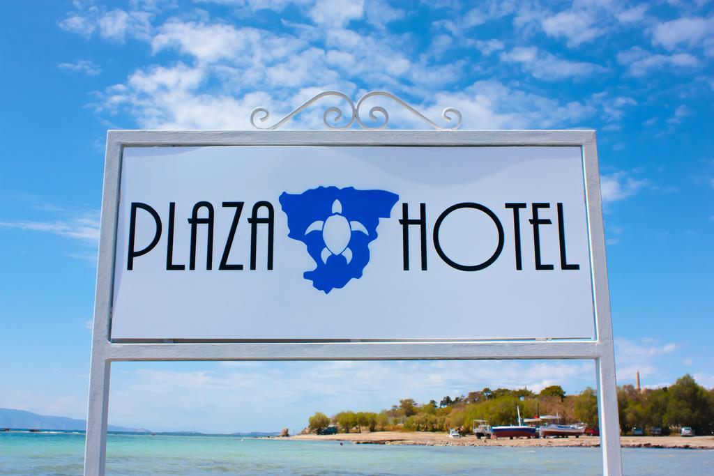 Plaza Hotel Aegina Bagian luar foto
